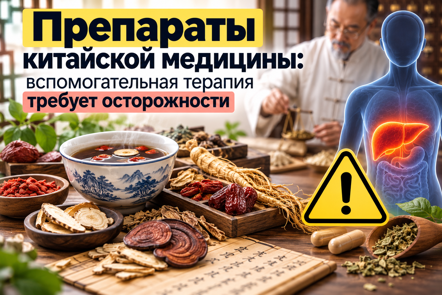 IV. Препараты китайской медицины: вспомогательная терапия требует осторожности